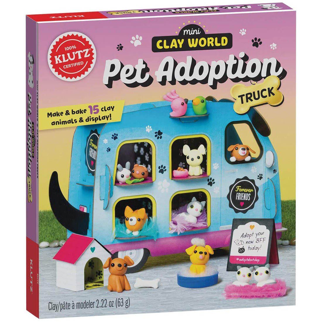 Klutz Mini Clay World Pet Adoption Truck