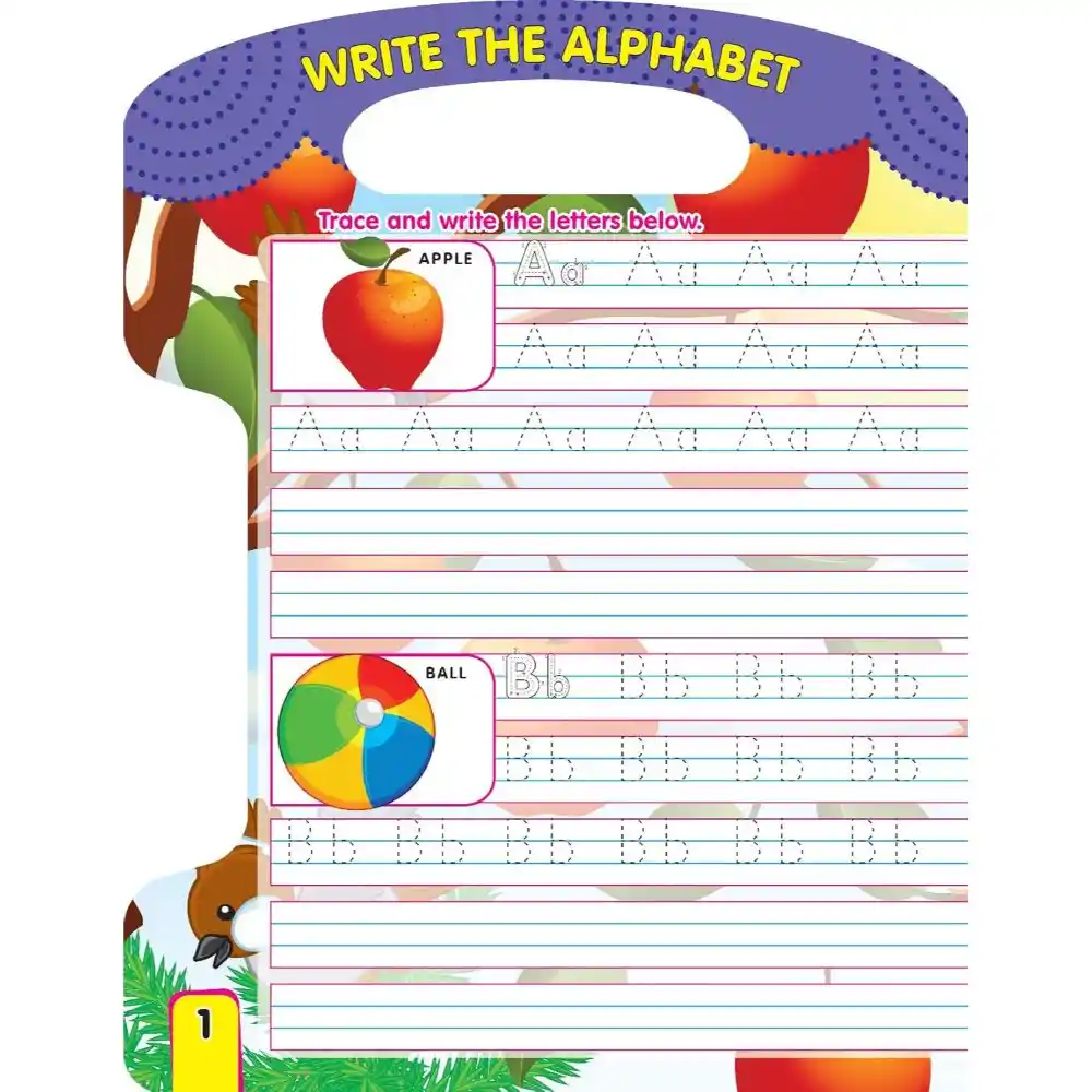 Dreamland Publications Write Wipe & Write Again - Alphabet - Image 2