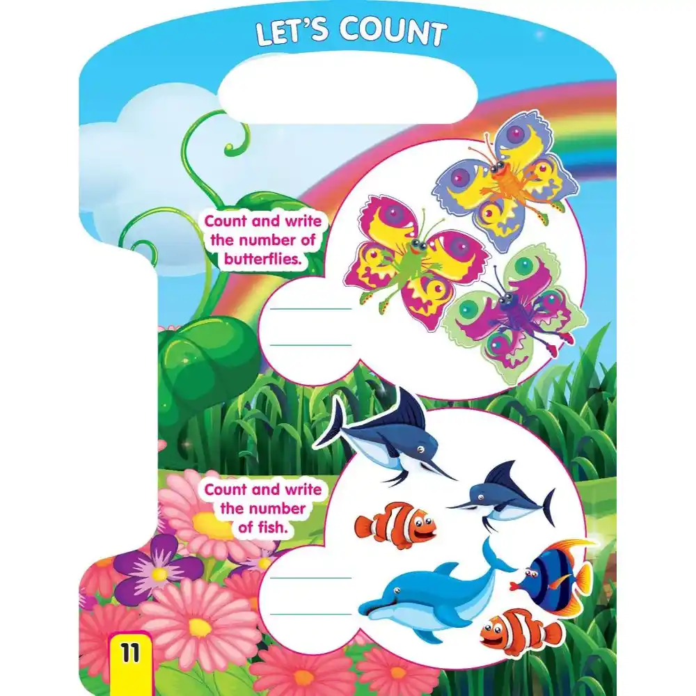 Dreamland Publications Write Wipe & Write Again - Numbers - Image 3