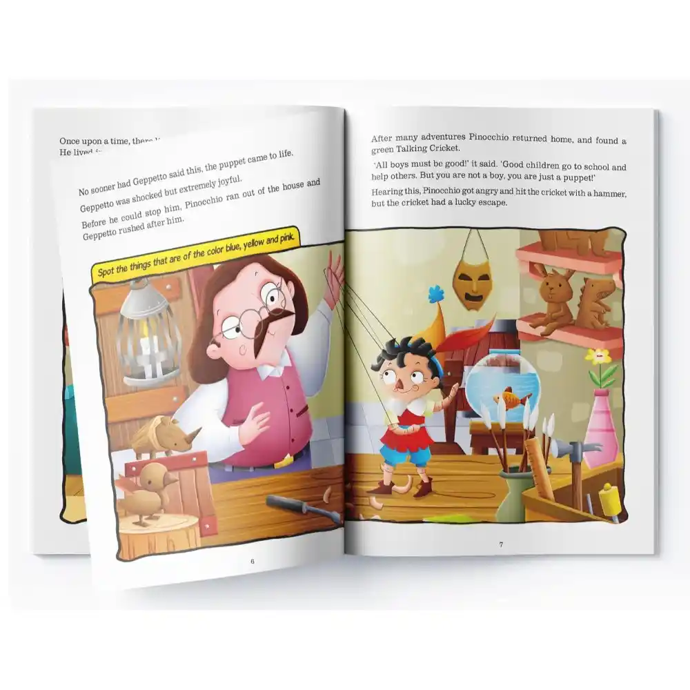 Wonder House Fairy Tales Comprehension - Pinocchio - Image 2