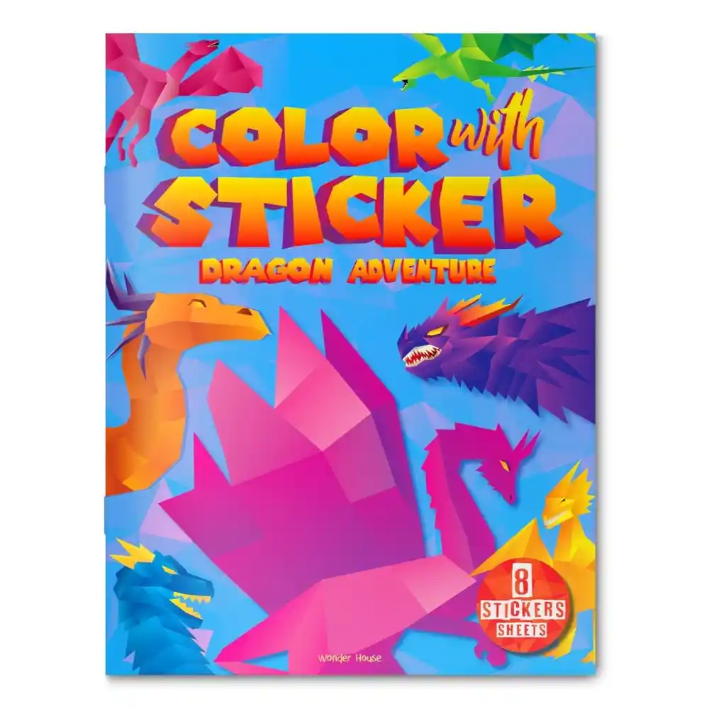 Wonder House Color with Sticker - Dragon Adventure