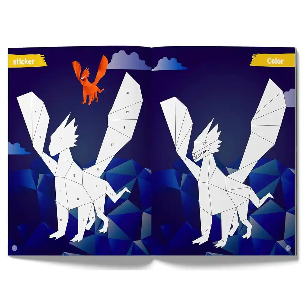 Wonder House Color with Sticker - Dragon Adventure - Image 2