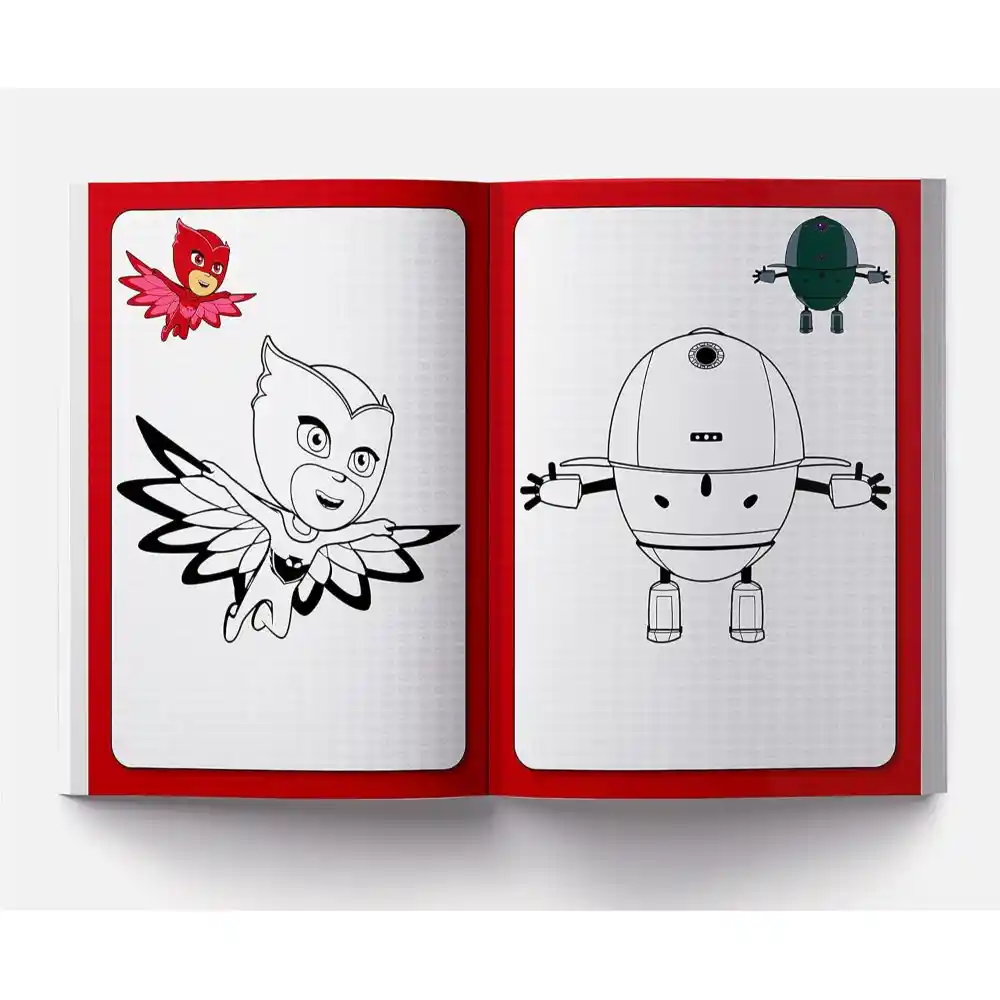 Wonder House PJ Masks - All Shout Hooray Coloring Book - Image 2