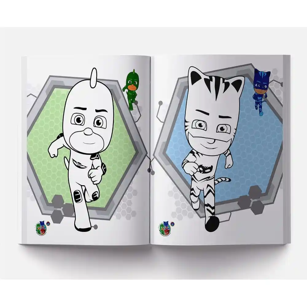 Wonder House PJ Masks - Ready For Action Coloring Book - Image 2