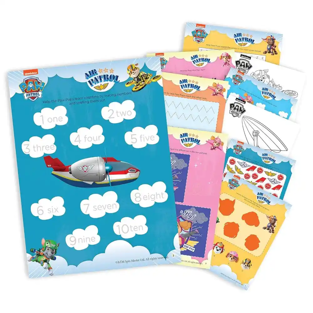Wonder House Nickelodeon Paw Patrol - Air Paw Patrol Heroes of The Sky Fun Learning Set - Image 2