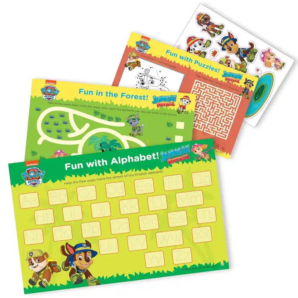 Wonder House Nickelodeon Paw Patrol - Jungle Patrol Fun Learning Set - Image 2