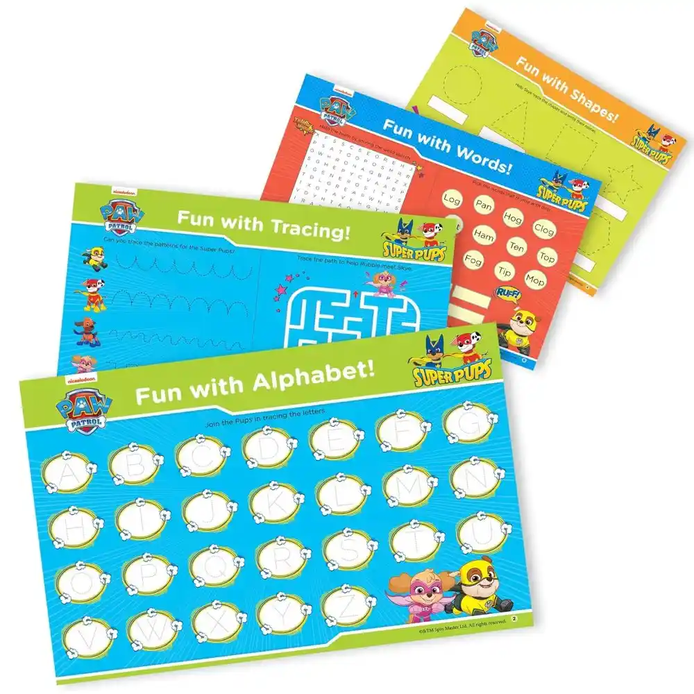 Wonder House Nickelodeon Paw Patrol - Super Pup Heroes Fun Learning Set - Image 2