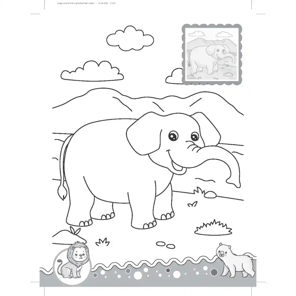 Dreamland Publications It's Colour Time - Jungle - Image 2