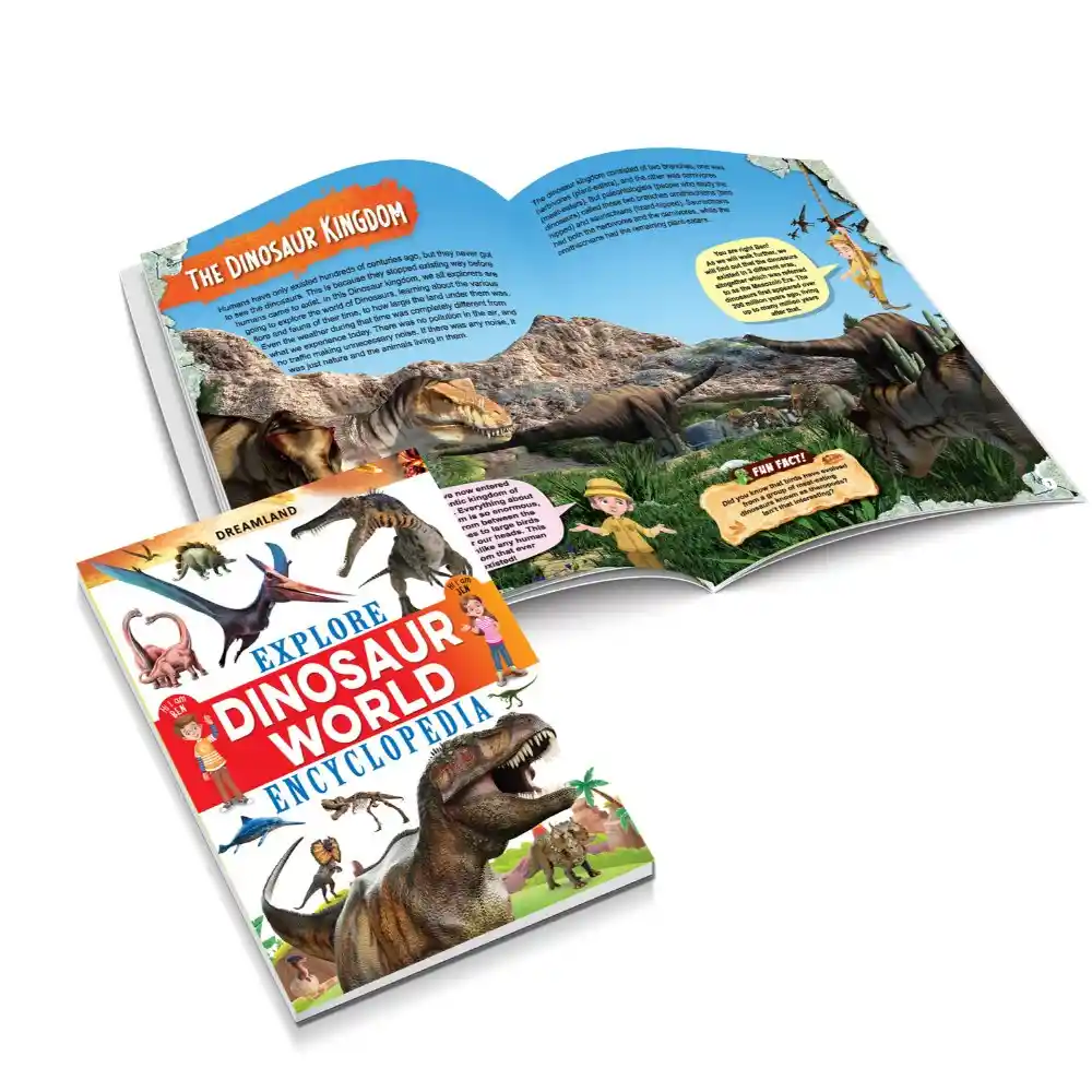Dreamland Publications Explore - Dinosaur World Encyclopedia - Image 2