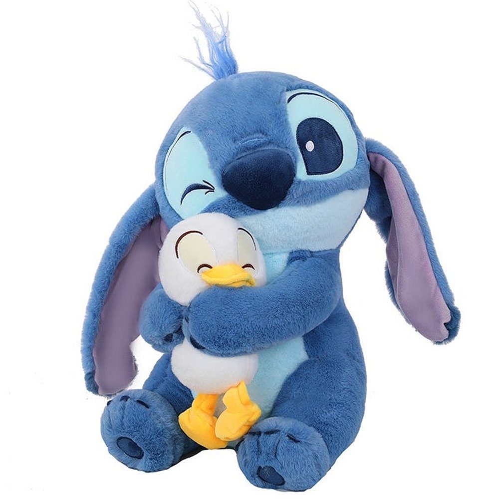 Stitch Plush Toy with Duck 30cm