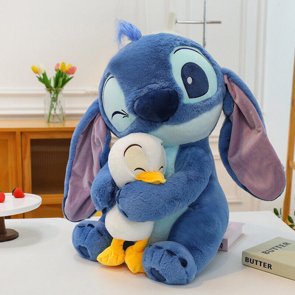 Stitch Plush Toy with Duck 30cm - Image 2