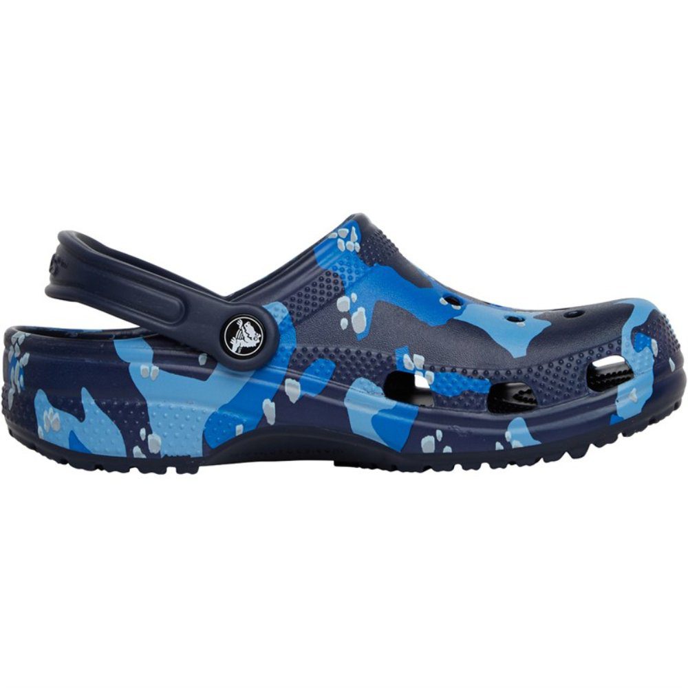 Crocs Kids Classic Clog Camo Navy Multi