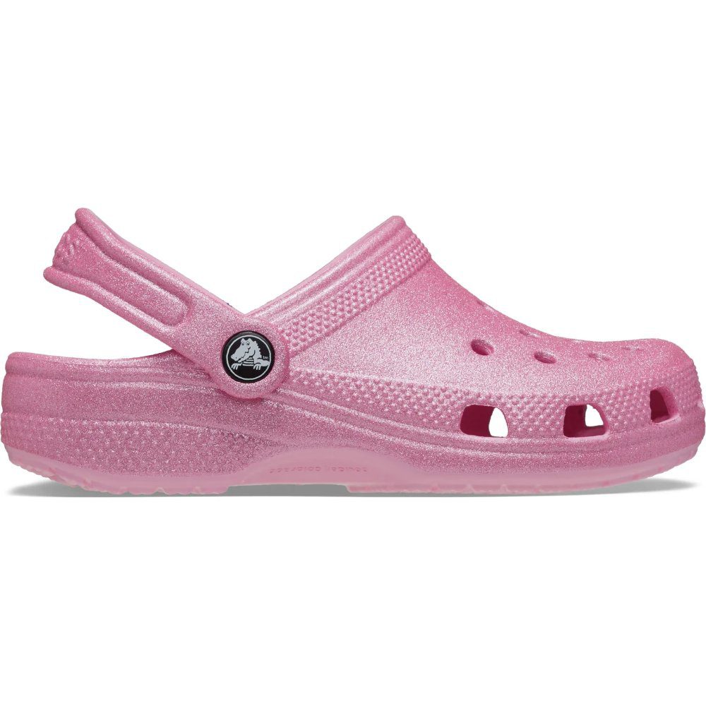 Crocs Kids Classic Clog Pink Tweed Glitter