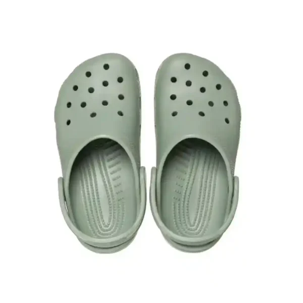 Crocs Kids Classic Clog in Moss-3