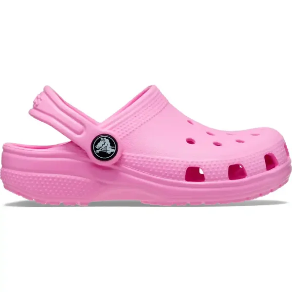 Crocs Kids Classic Clog in Taffy Pink-1