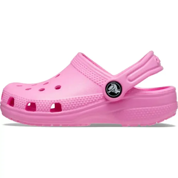 Crocs Kids Classic Clog in Taffy Pink-2