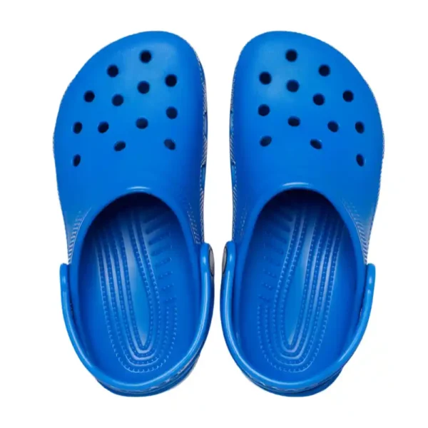 Crocs Toddlers Classic Clog in Blue Bolt-3