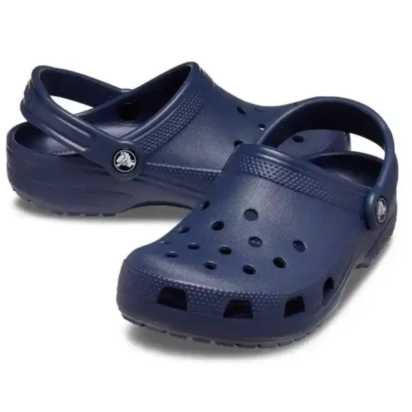 Crocs Toddlers Classic Clog in Navy-3