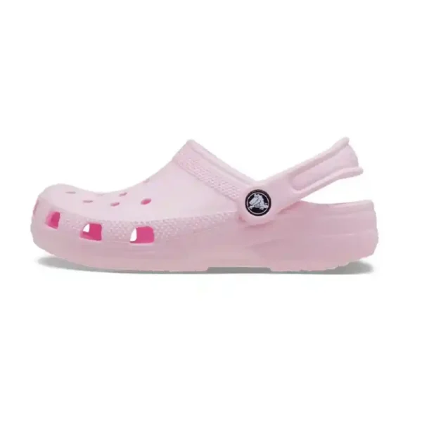 Crocs Toddlers Classic Clog in Pink Milk-2