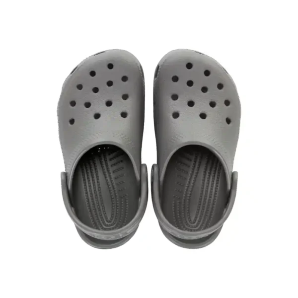 Crocs Toddlers Classic Clog in Slate Grey-3