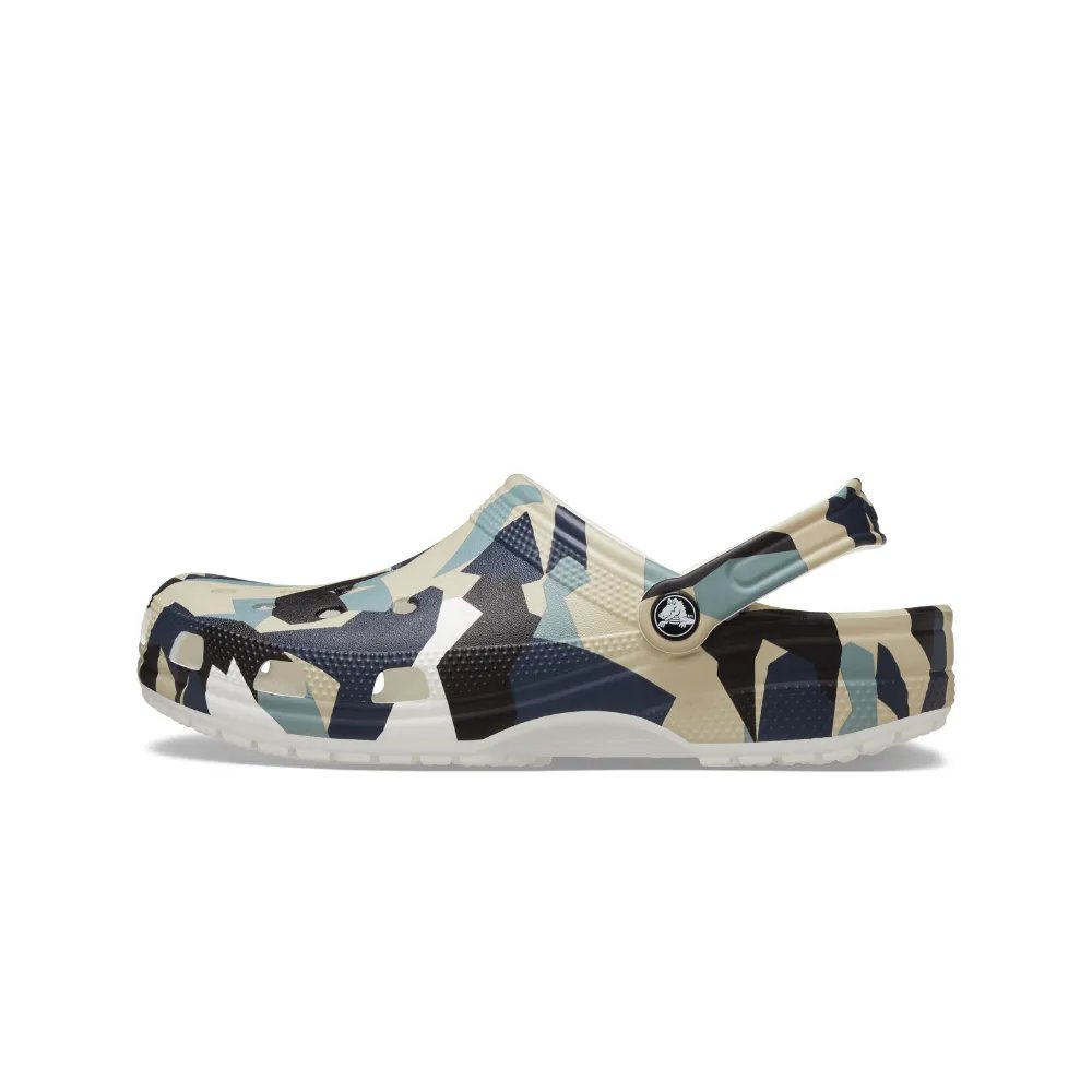 Crocs Unisex Classic Geo Camo Clog - Image 2