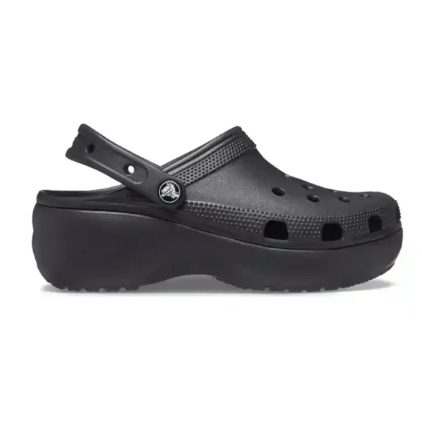 Crocs Women_s Classic Platform Clog in Black-1
