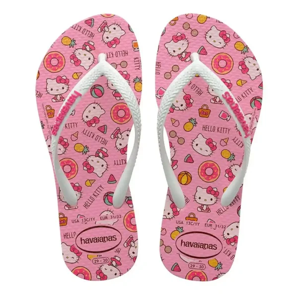 Havaianas Kids Flip Flops Hello Kitty – Pink-1