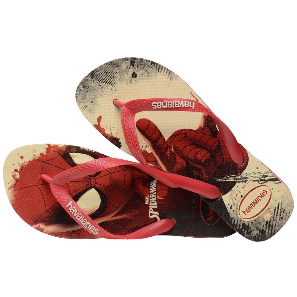 Havaianas Top Flip Flop Marvel Spiderman - Ruby Red