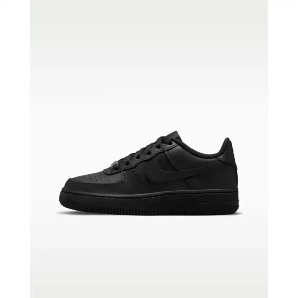 Nike Air Force 1 LE Big Kids Sneakers Triple Black-1