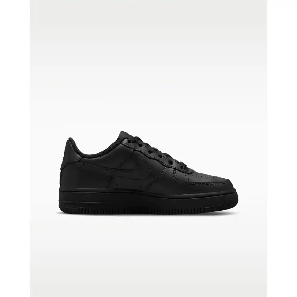 Nike Air Force 1 LE Big Kids Sneakers Triple Black-2