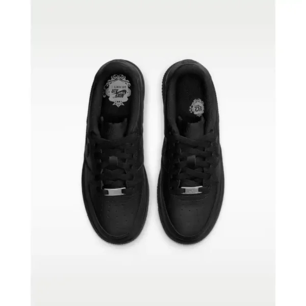 Nike Air Force 1 LE Big Kids Sneakers Triple Black-3