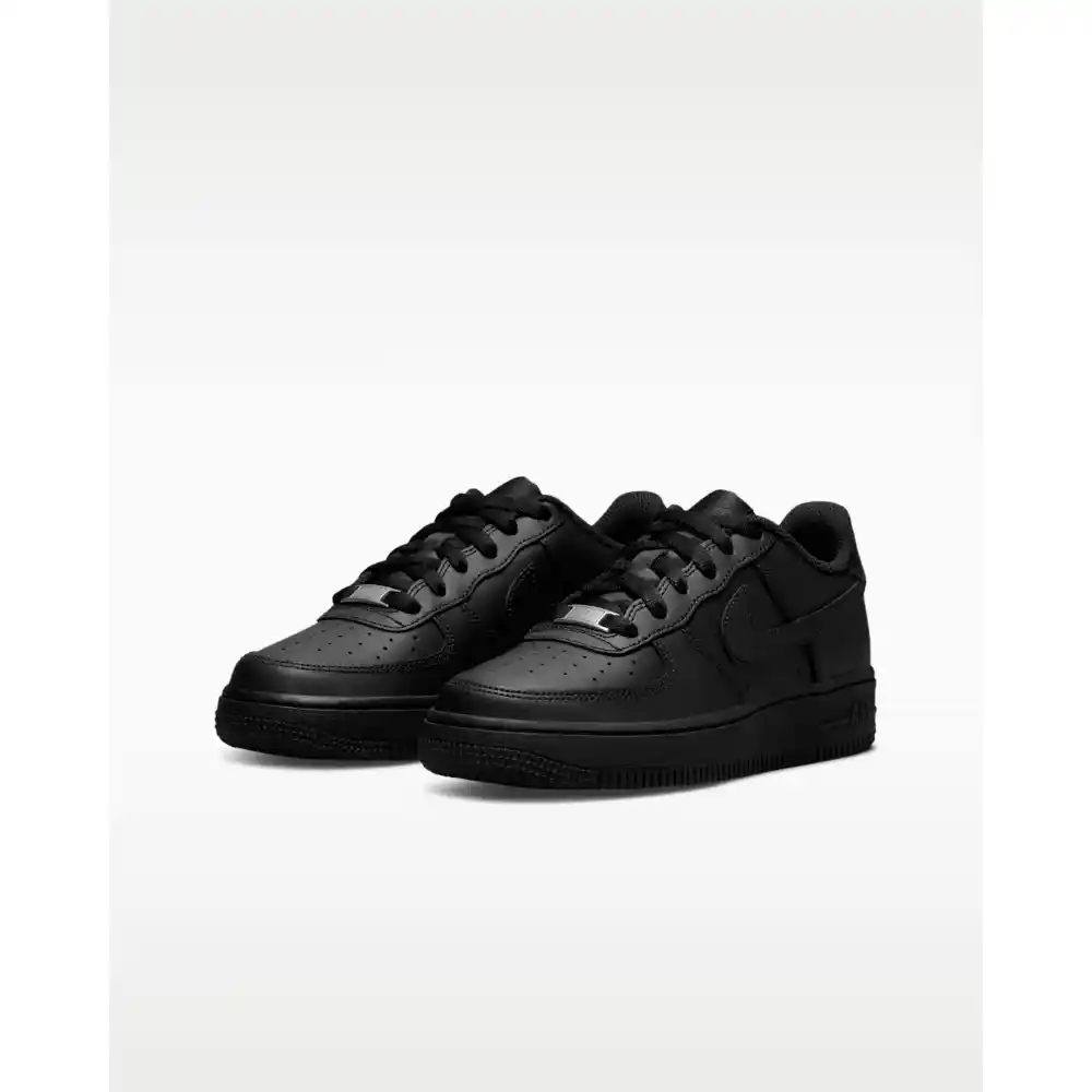 Nike Air Force 1 LE Big Kids Sneakers Triple Black-4