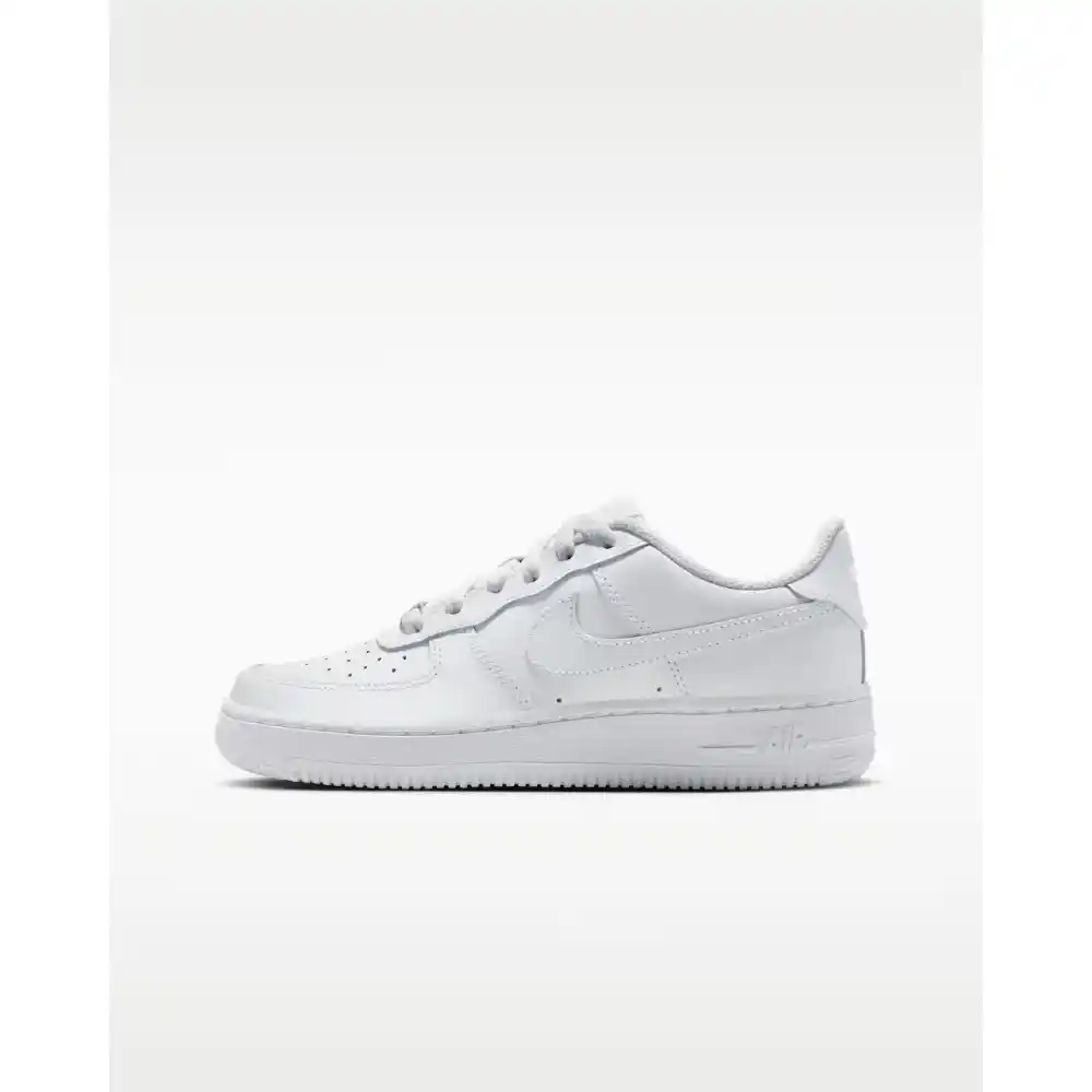 Nike Air Force 1 LE Big Kids Sneakers White-1