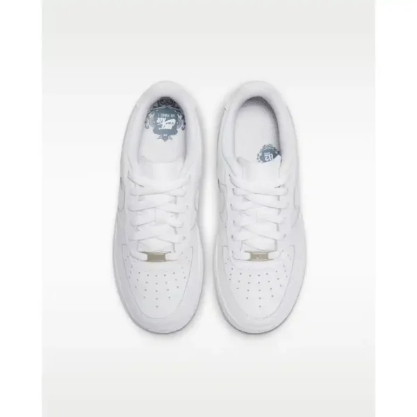 Nike Air Force 1 LE Big Kids Sneakers White-3