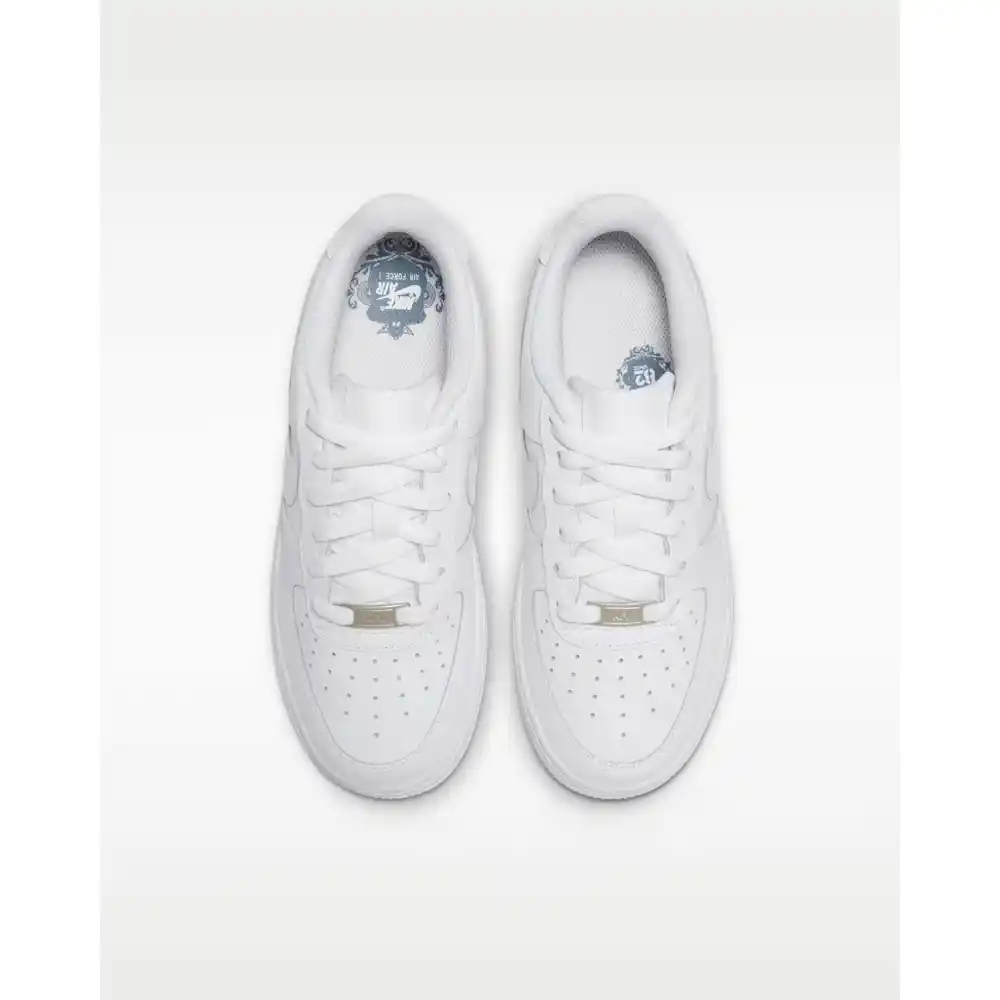 Nike Air Force 1 LE Big Kids Sneakers White-3