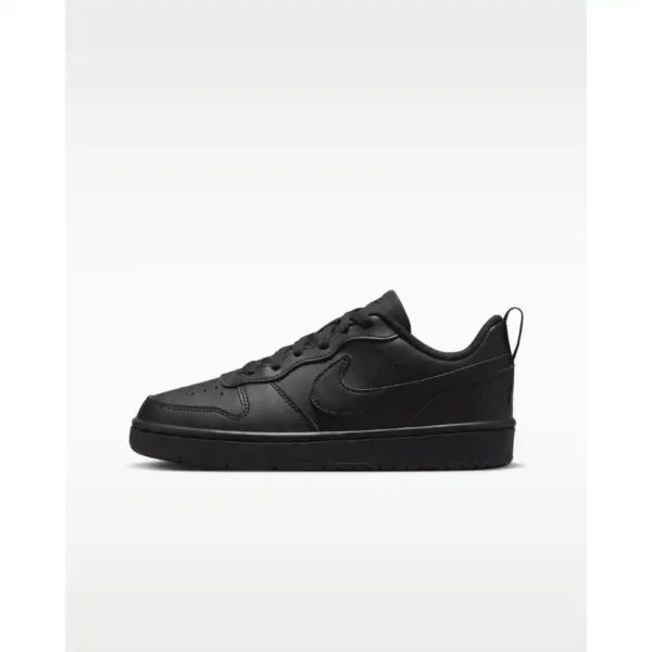 Nike Court Borough Low Recraft Big Kids Sneakers Black-1