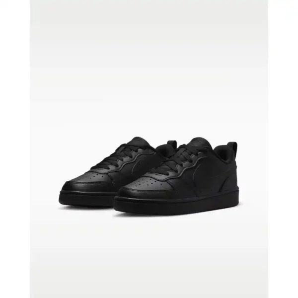 Nike Court Borough Low Recraft Big Kids Sneakers Black-4