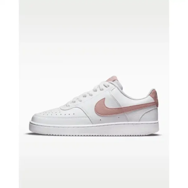 Nike Court Vision Low Next Nature Women’s Sneakers White & Pink Oxford-1