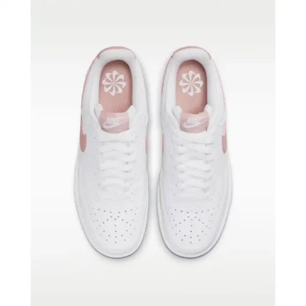 Nike Court Vision Low Next Nature Women’s Sneakers White & Pink Oxford-3