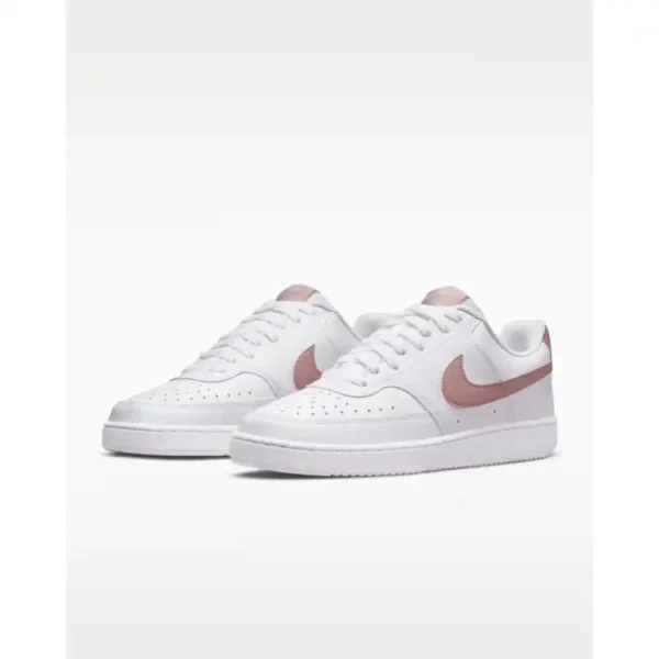 Nike Court Vision Low Next Nature Women’s Sneakers White & Pink Oxford-4