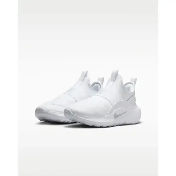 Nike Flex Runner 4 Big Kids_ Running Shoes White-4