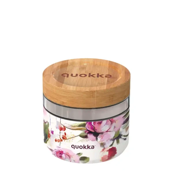 Quokka Glass Food Jar with Silicone Cover Deli 820ml-1