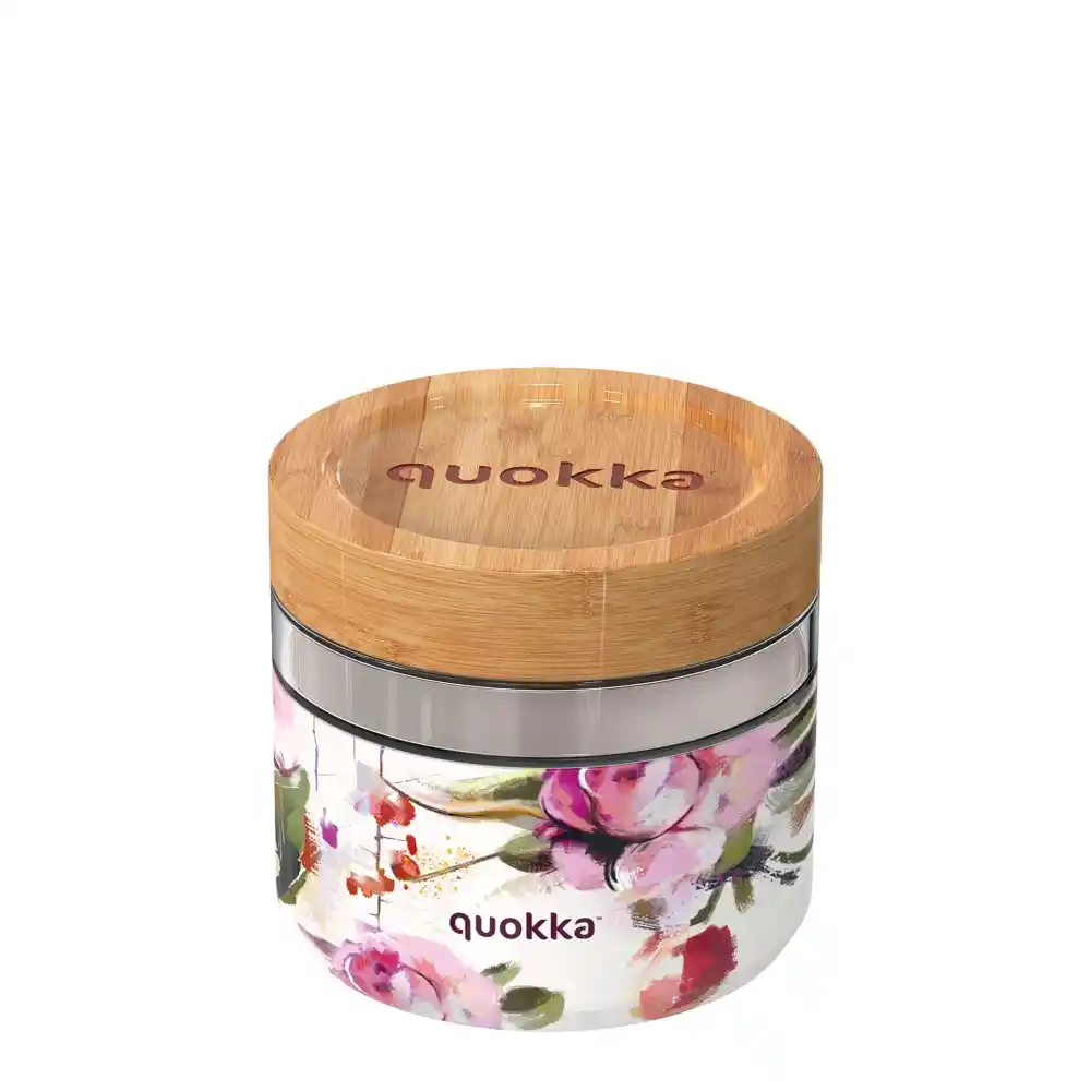 Quokka Glass Food Jar with Silicone Cover Deli 820ml-1