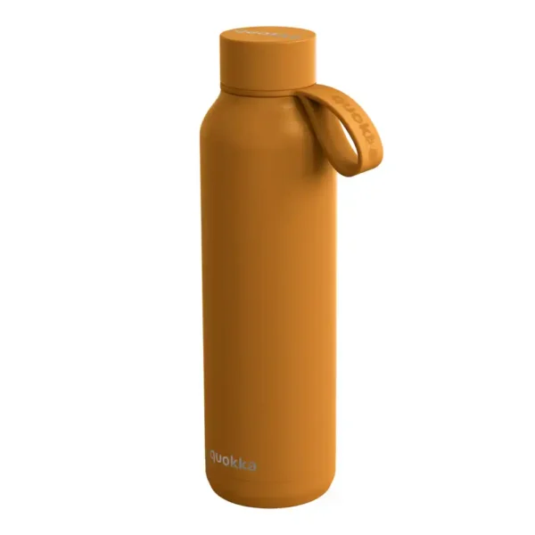 Quokka Solid Stainless Steel Water Bottle with Strap 630ml-1