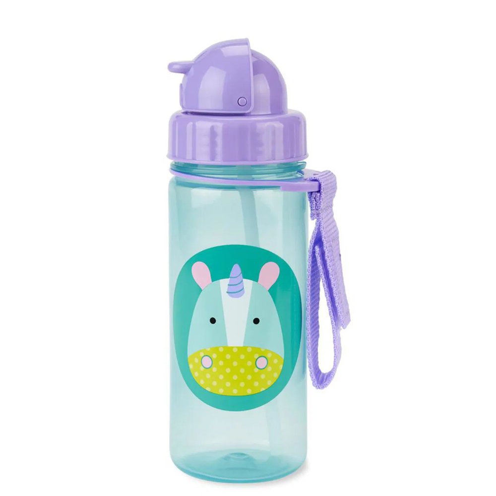 Skip Hop Zoo Straw Bottle 385ml
