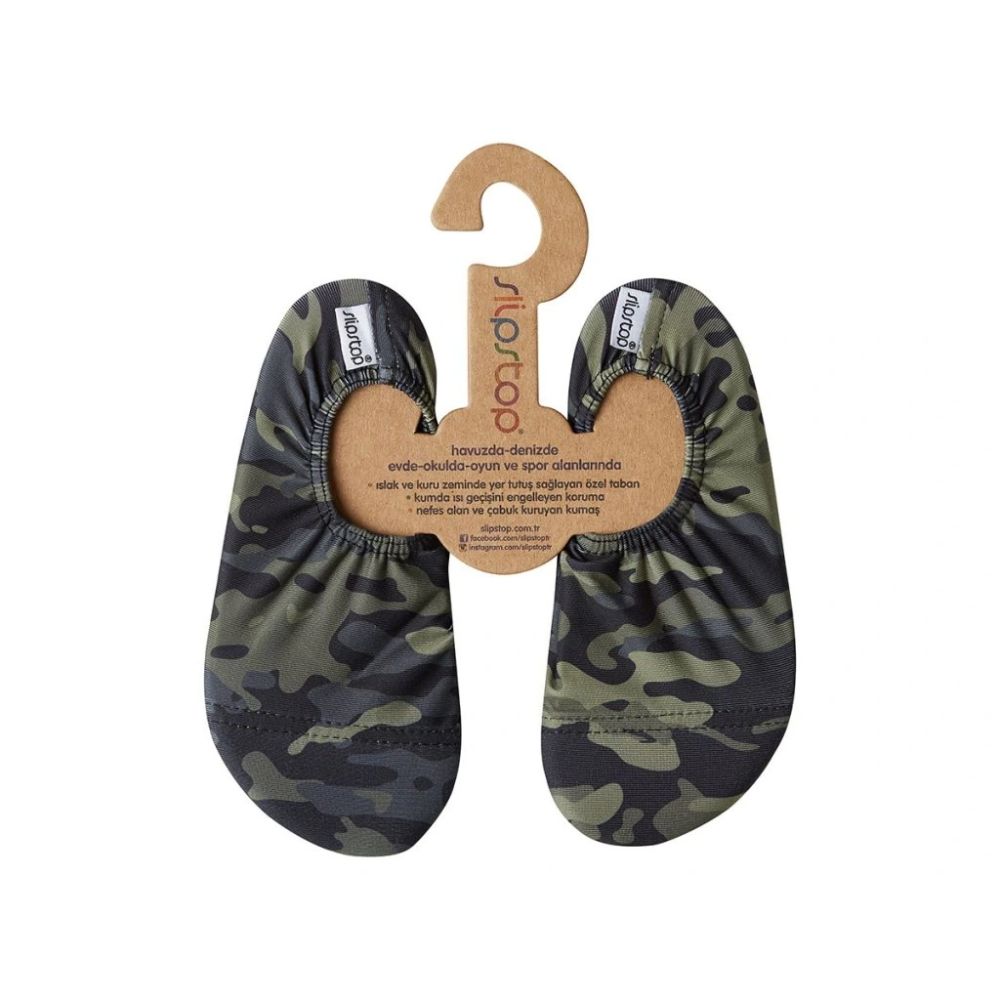 SlipStop Army Anti-Slip Kids Shoes