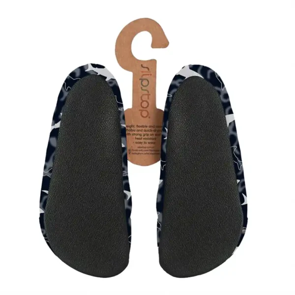 SlipStop Big White Junior Anti-Slip Kids Shoes-2