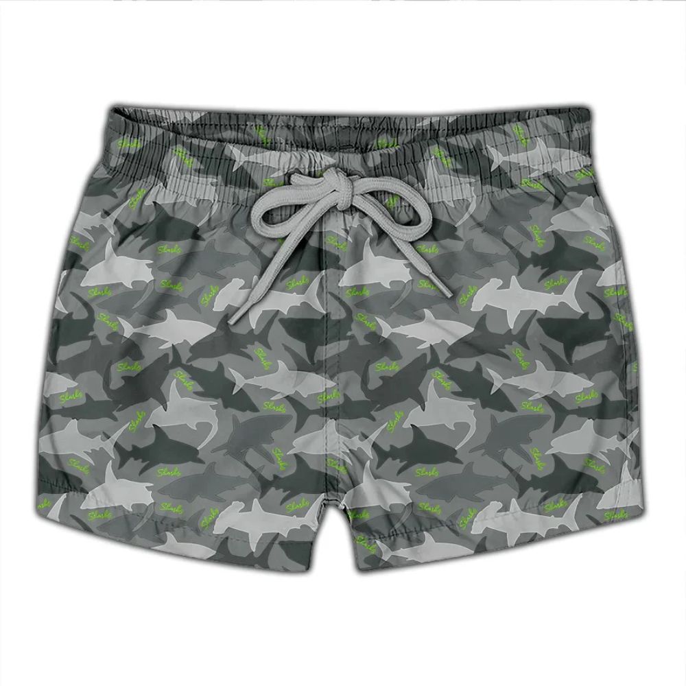 SlipStop Camo Boys Swim Short