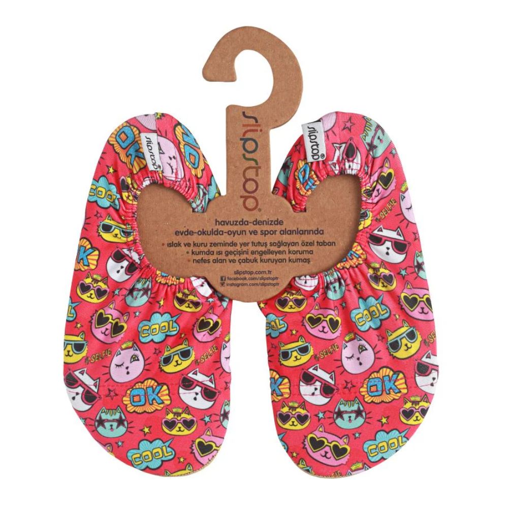 SlipStop Cool Cat Anti-Slip Kids Shoes