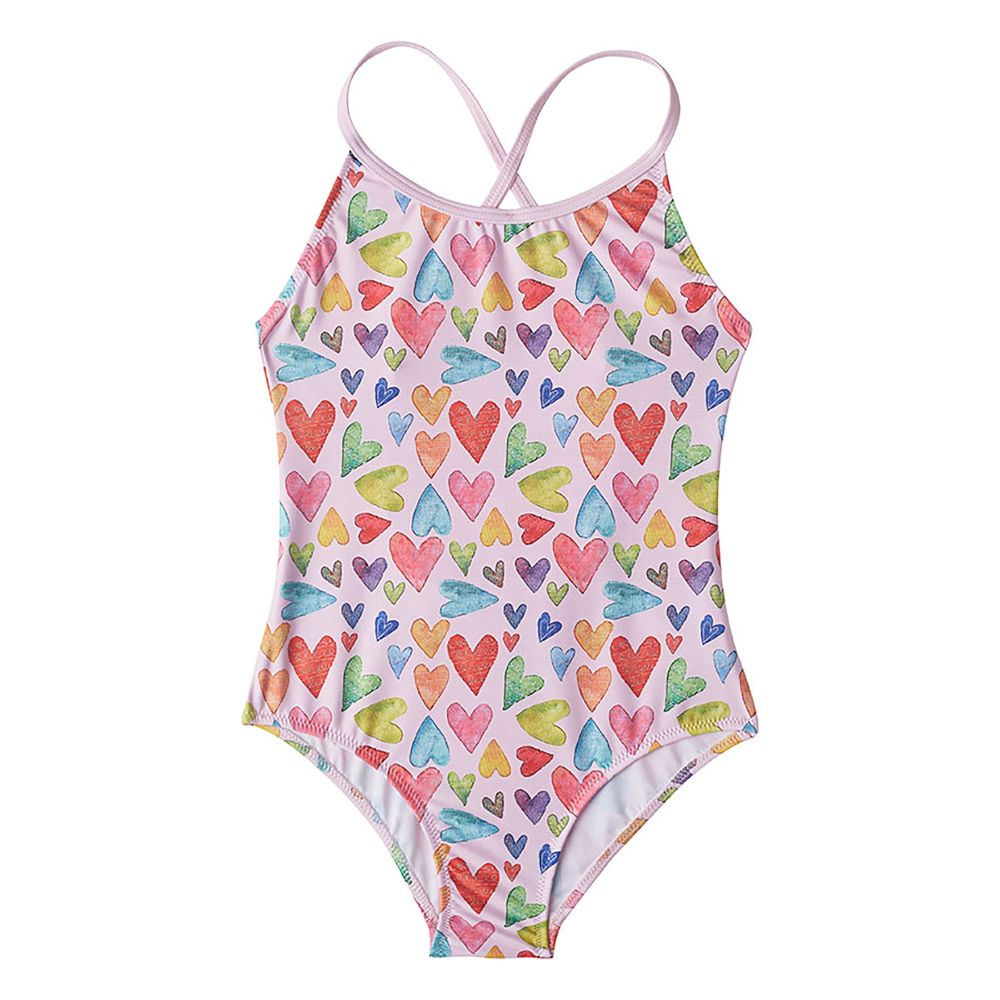 SlipStop Minty Girls Swimsuit